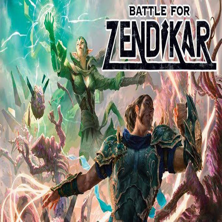 Original Magic: The Gathering Battle for Zendikar set promotional artwork